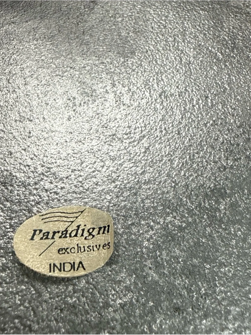 Vintage Paradigm Exclusives India Metal Tissue Box Cover Square Etched Leaf Frog